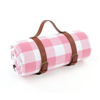 Skorter | Foldable Waterproof Plaid Picnic Blanket for Outdoor Adventures