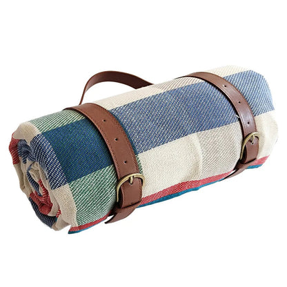 Skorter | Foldable Waterproof Plaid Picnic Blanket for Outdoor Adventures