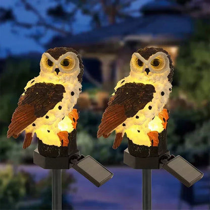 Skorter | SolarOwl - LED Garden Lighting on Solar Energy with Owl Design – Decorative Outdoor Lighting