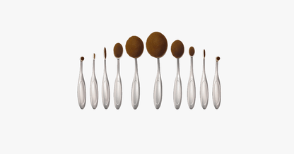 Skorter | Aphrodite 10-piece oval brush set