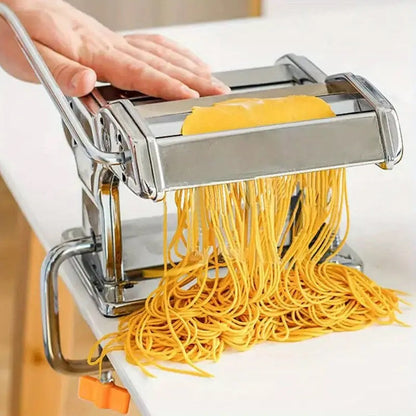 Skorter | Compact Stainless Steel Pasta Maker with 6 Adjustable Thickness Levels