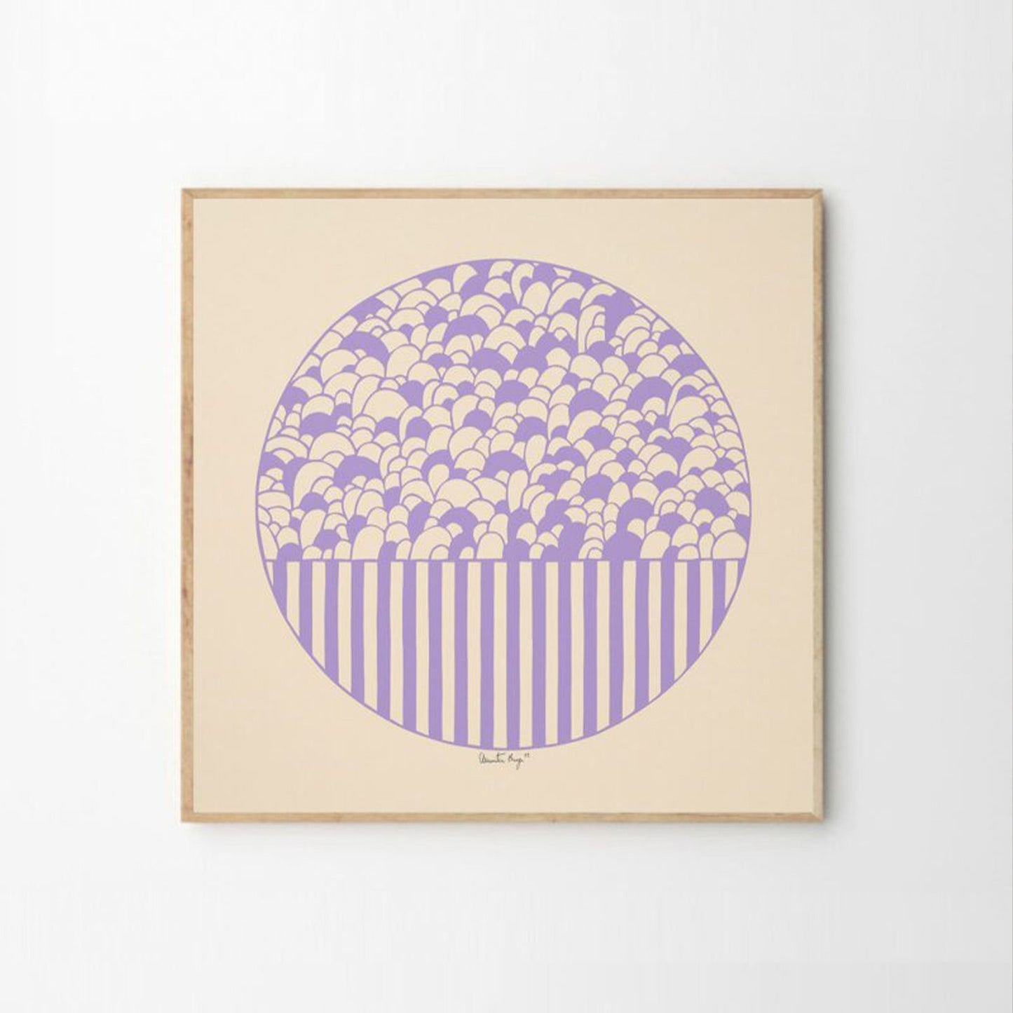 Skorter | Bows and Stripes Print 50cm x 50cm