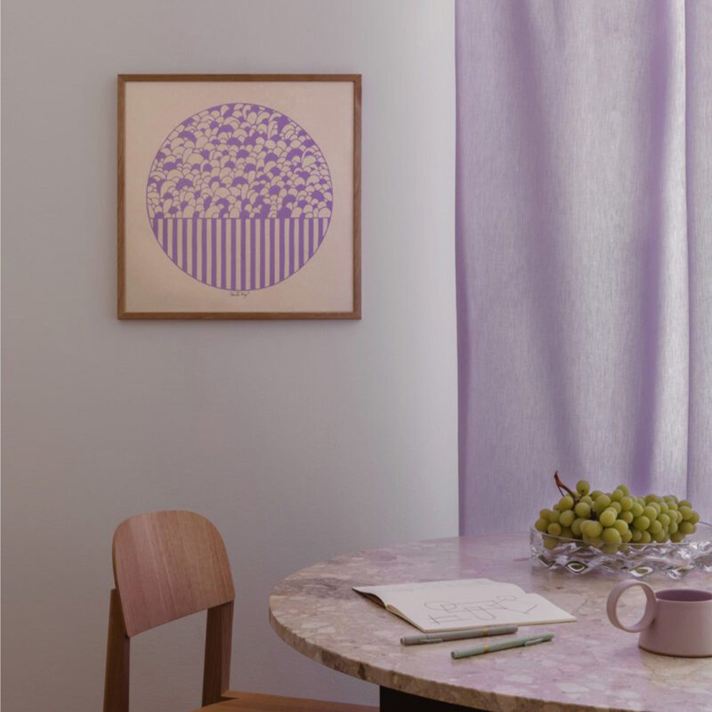 Skorter | Bows and Stripes Print 50cm x 50cm