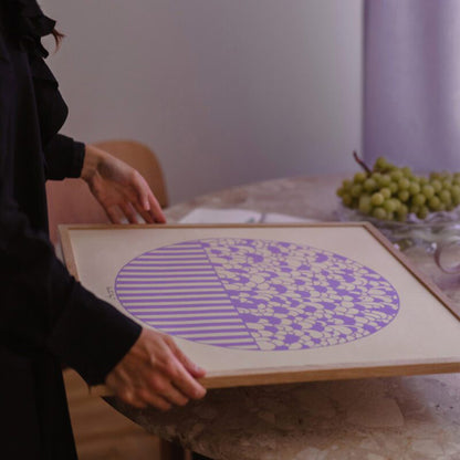 Skorter | Bows and Stripes Print 50cm x 50cm