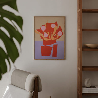 Skorter | Flower print 50cm x 70cm