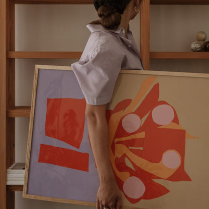 Skorter | Flower print 50cm x 70cm