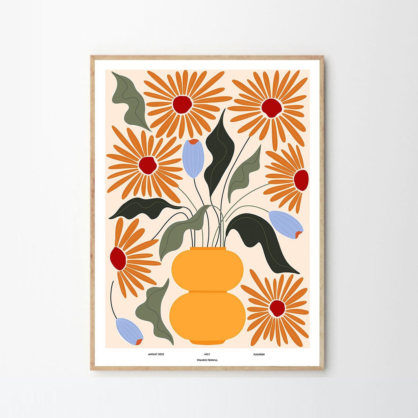 Skorter | Flourish Print 30cm x 40cm