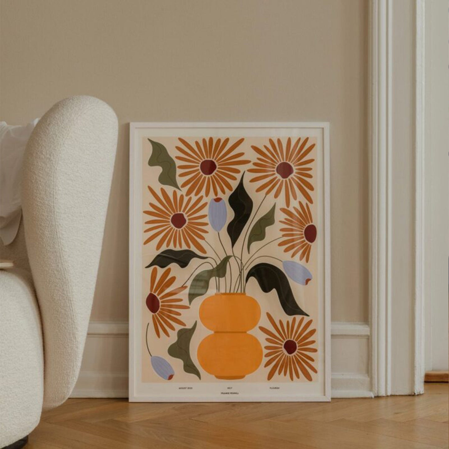 Skorter | Flourish Print 50cm x 70cm