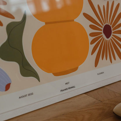 Skorter | Flourish Print 50cm x 70cm