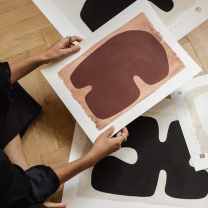 Skorter | Earth Pigments Print 30Cm x 40Cm