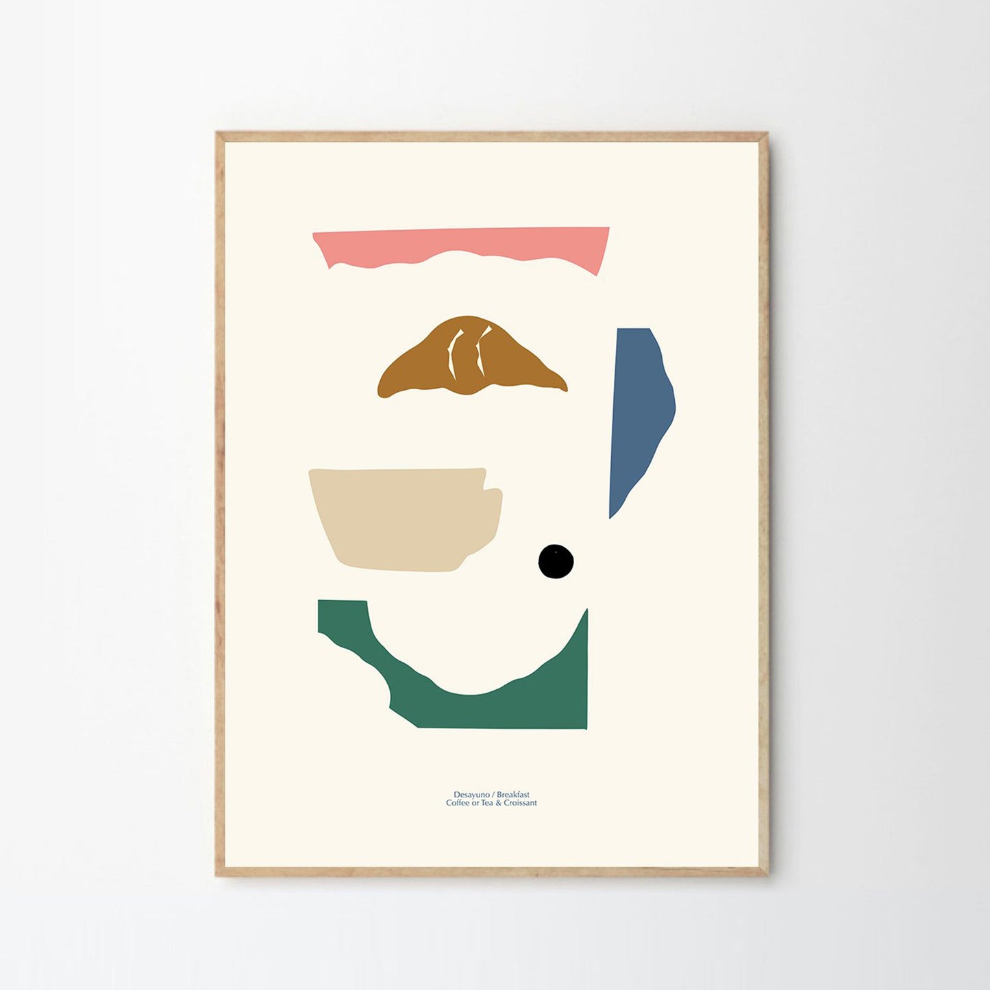 Skorter | Breakfast Print 50Cm x 70Cm