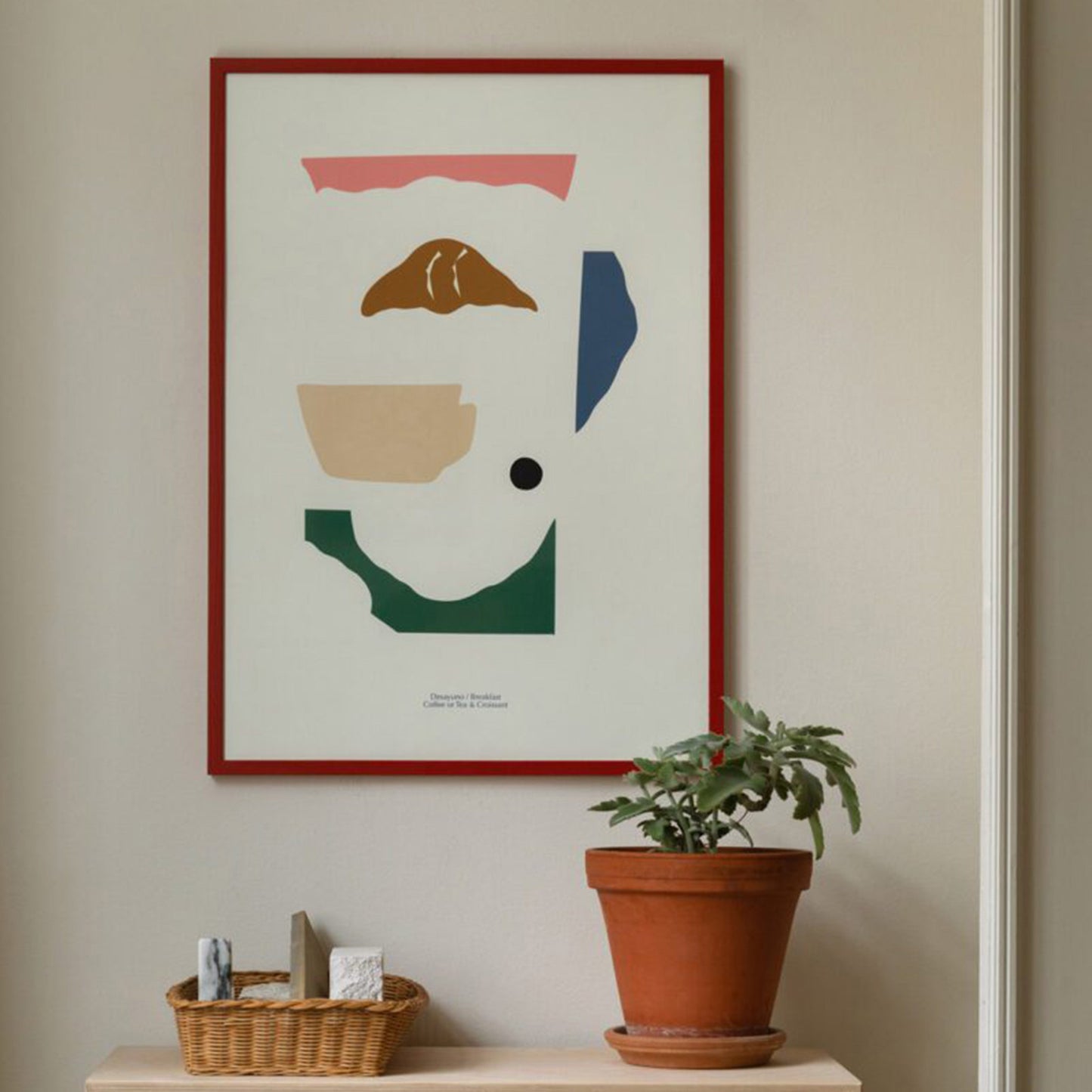 Skorter | Breakfast Print 50Cm x 70Cm