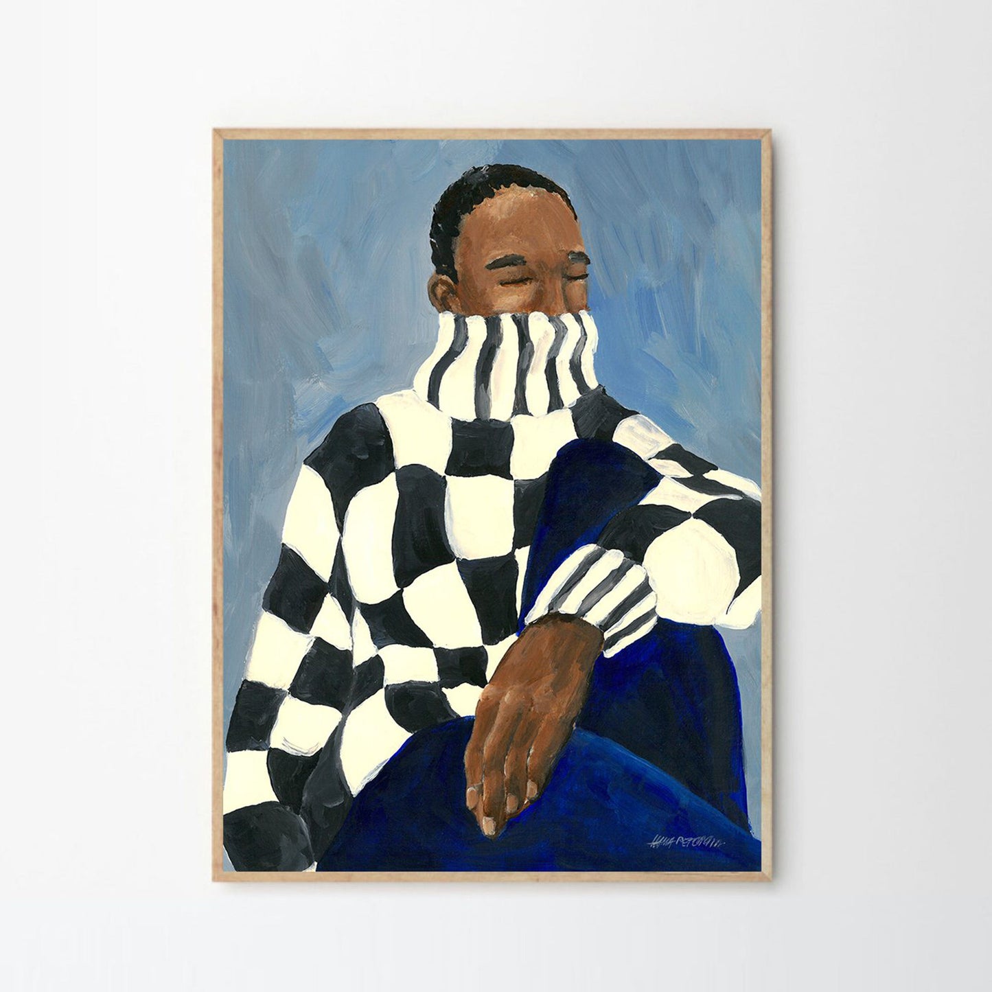Skorter | Checkered Print 50Cm x 70Cm