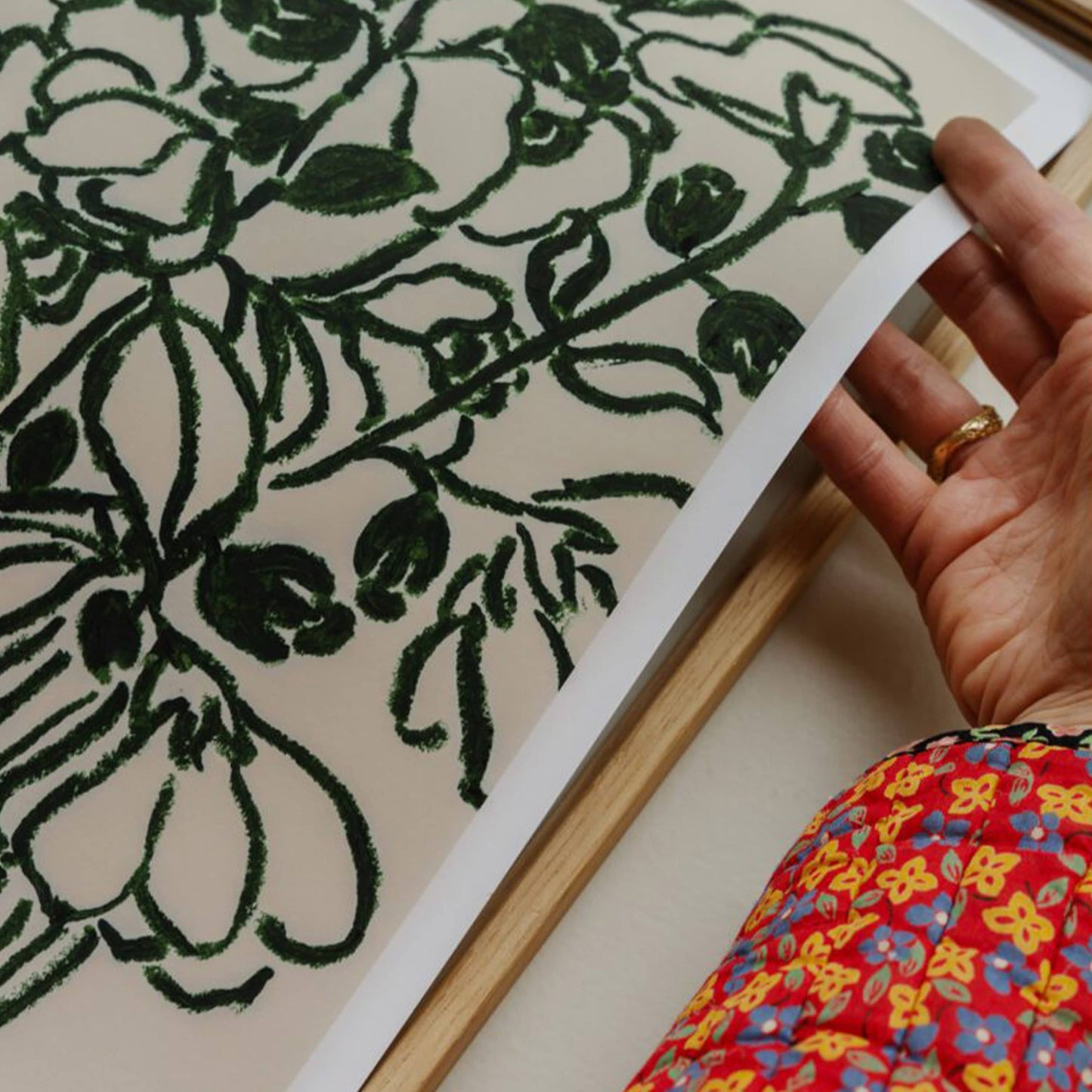 Skorter | Poppy Studies II Print 50Cm x 70Cm