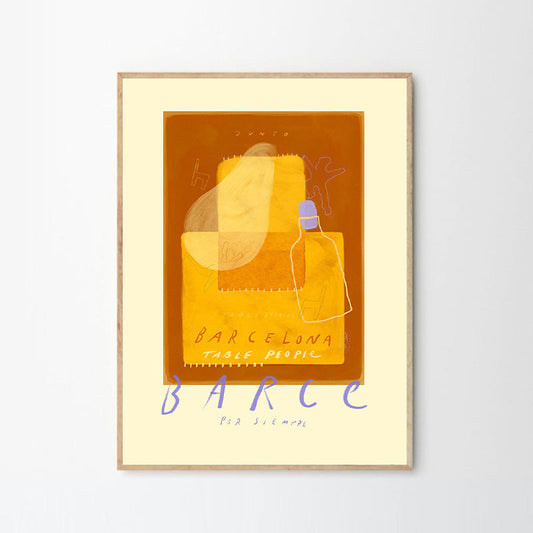 Skorter | Barce Print 30Cm x 40Cm