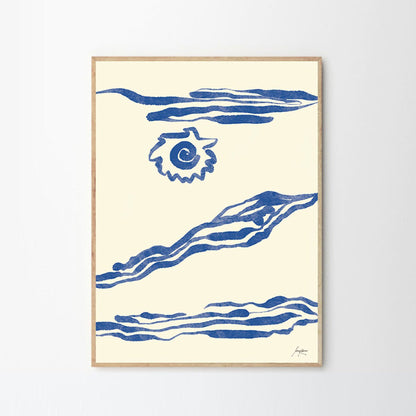 Skorter | El Mar Print 30Cm x 40Cm