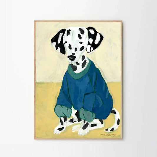 Skorter | Dalmatian in Sweatshirt Print 50Cm x 70Cm