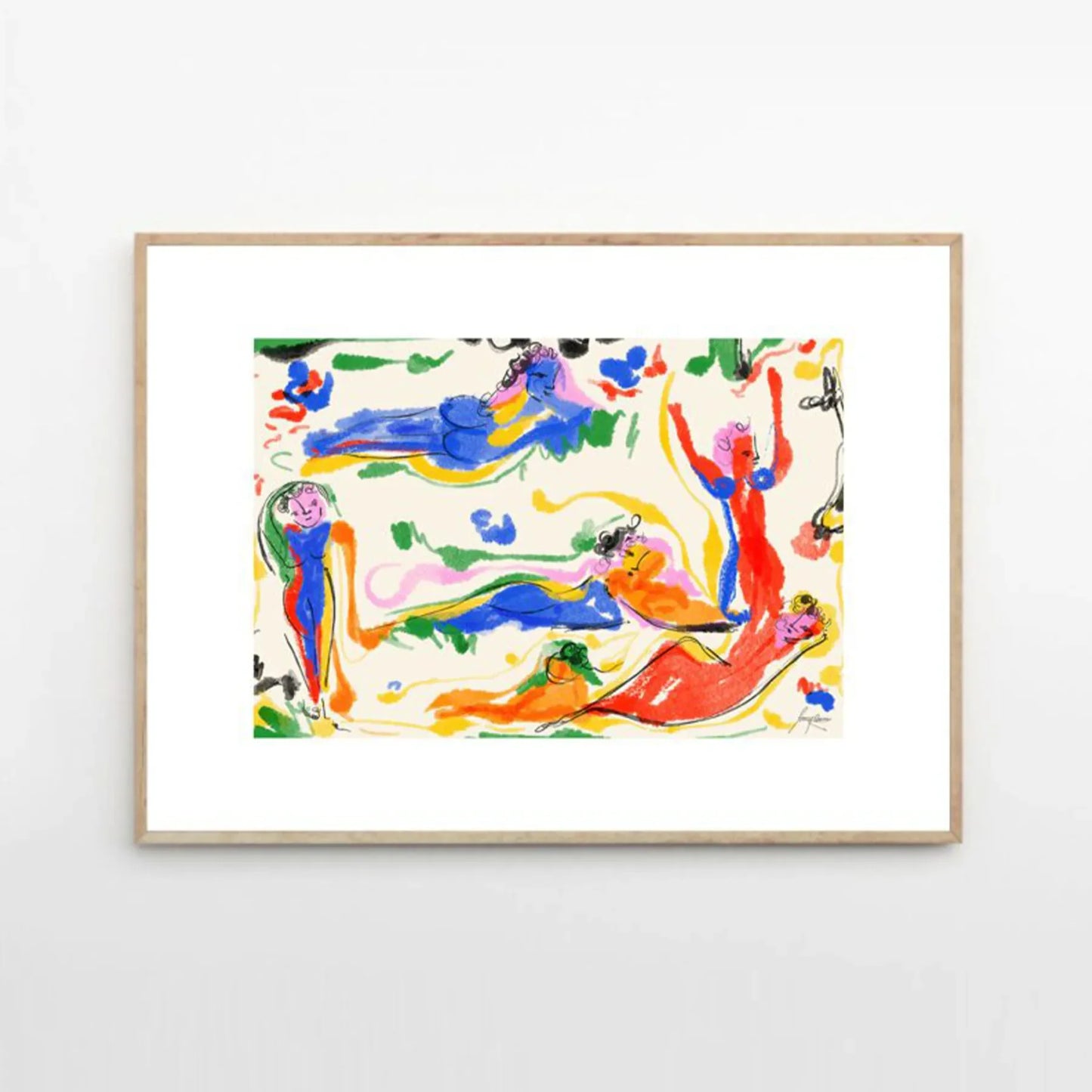 Skorter | A Day in the Park Print 30Cm x 40Cm