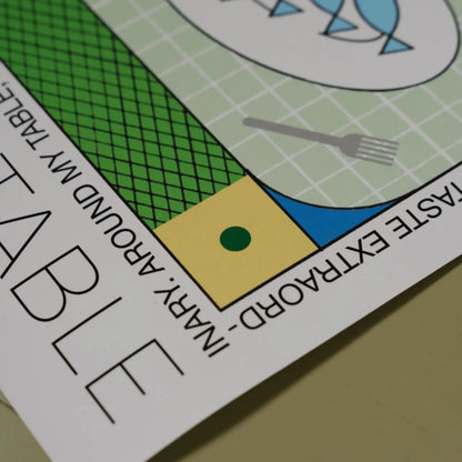 Skorter | A Seat at my Table Print 30Cm x 40Cm