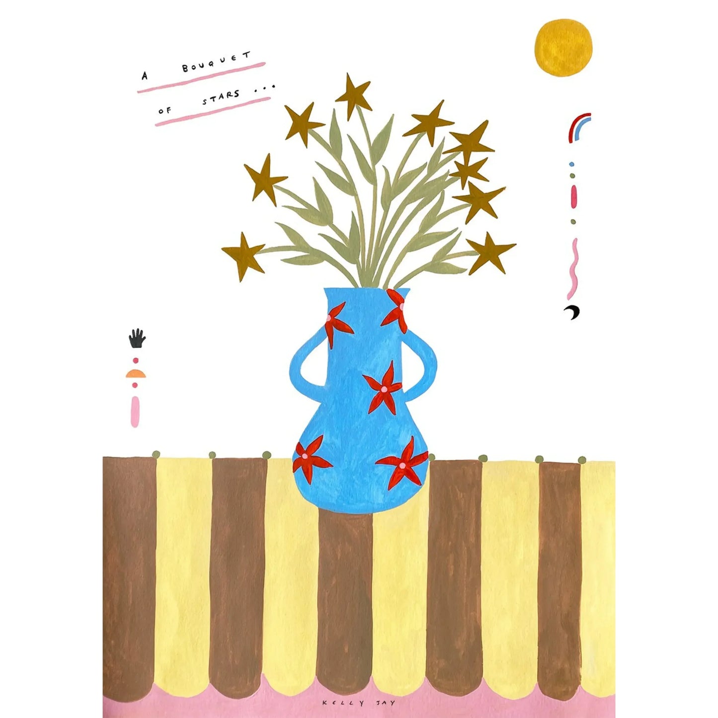 Skorter | A Bouquet of Stars Print 50cm x 70cm