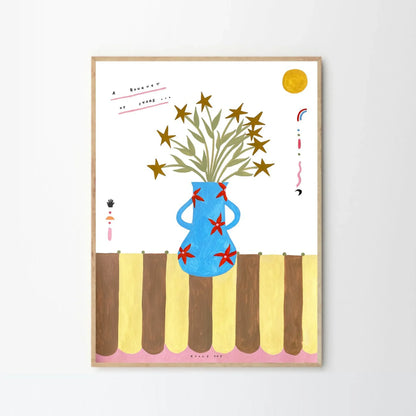 Skorter | A bouquet of stars print 30cm x 40cm