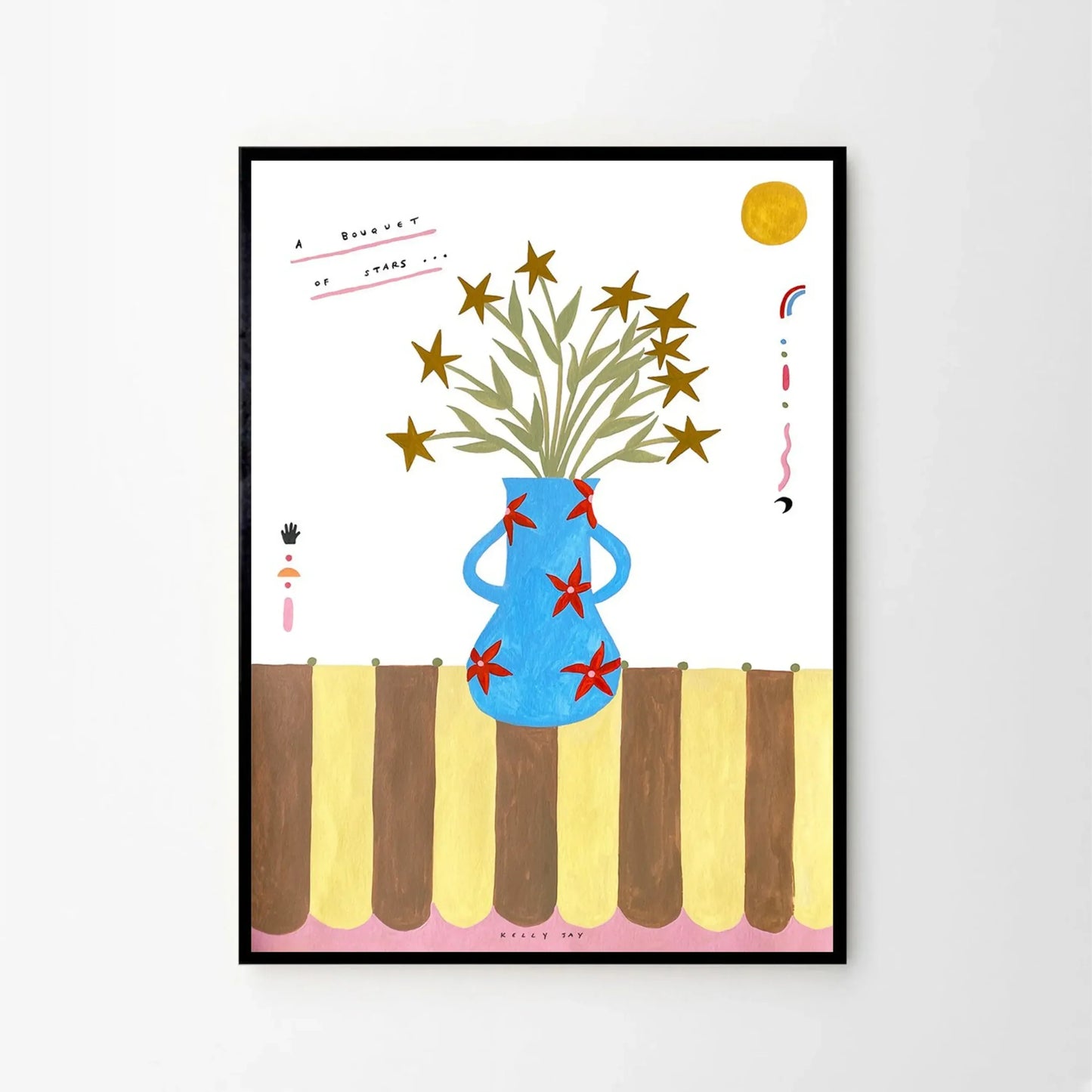 Skorter | A bouquet of stars print 21cm x 29.7cm (A4)