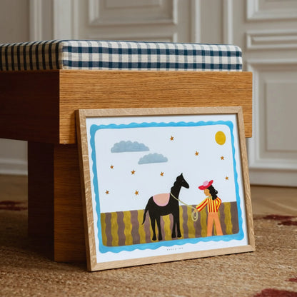 Skorter | A journey begins print 50cm x 70cm