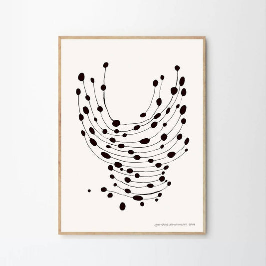 Skorter | Dancing Dots Print 40Cm x 50Cm