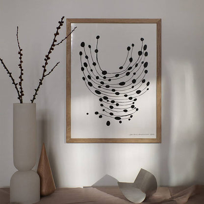 Skorter | Dancing Dots Print 30Cm x 40Cm