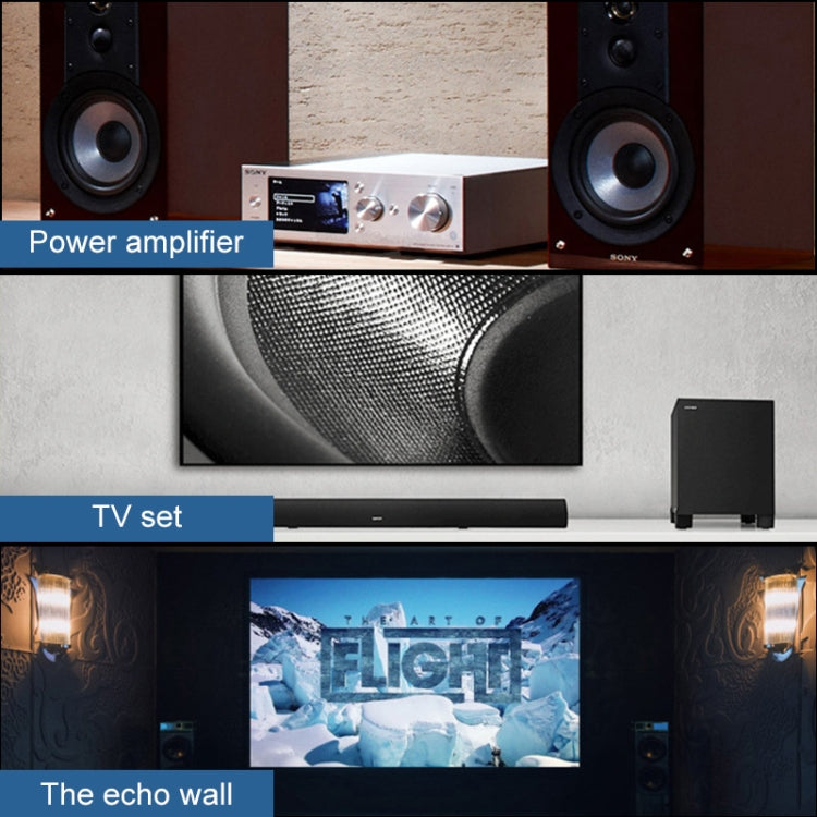 Skorter | EMK 1 Input 3 Output Digital Optical Audio SPDIF Toslink Splitter Adapter (Silver Gray)