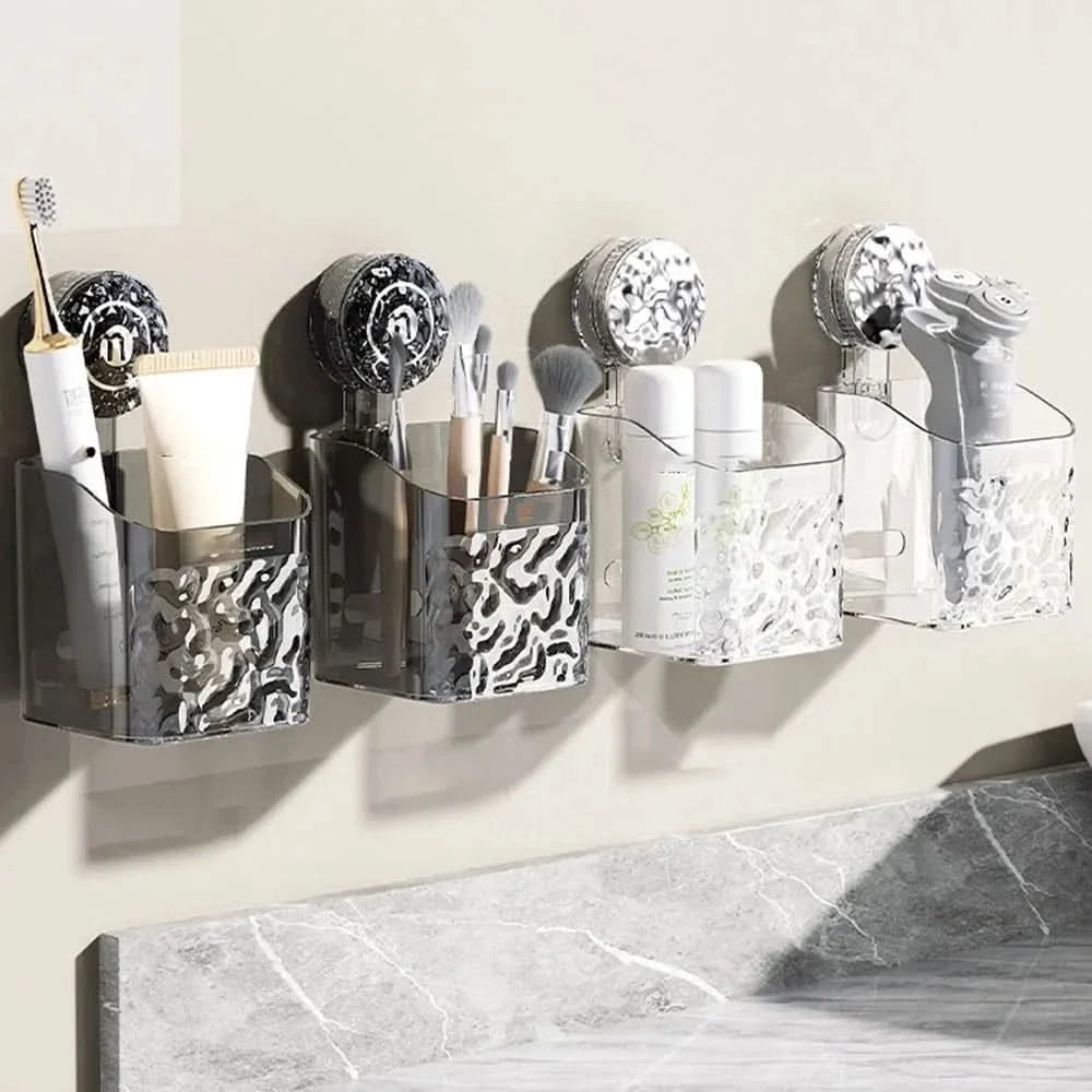 Skorter | Bathroom Suction Cup Shelf – Easy Storage Solution