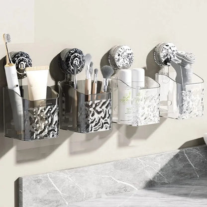 Skorter | Bathroom Suction Cup Shelf – Easy Storage Solution