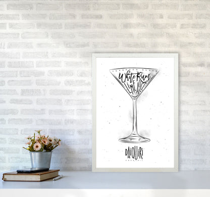 Skorter | Daiquiri Cocktail Modern Print, Framed Kitchen Wall Art