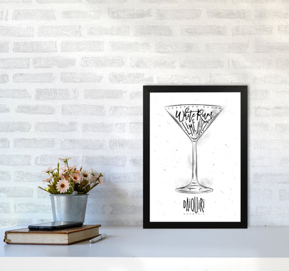 Skorter | Daiquiri Cocktail Modern Print, Framed Kitchen Wall Art