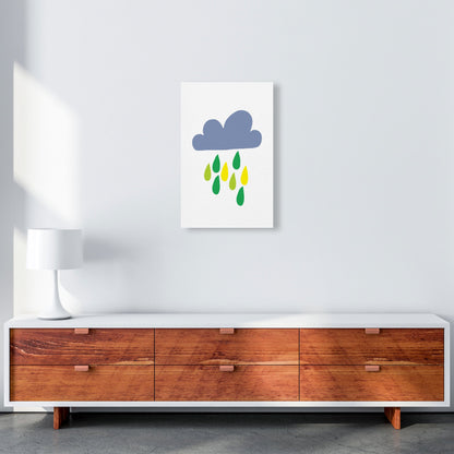 Skorter | Dark Blue Rain Cloud Soothing Print