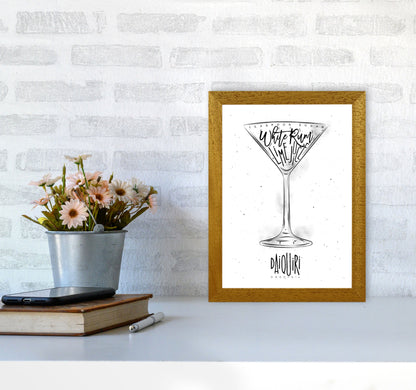 Skorter | Daiquiri Cocktail Modern Print, Framed Kitchen Wall Art