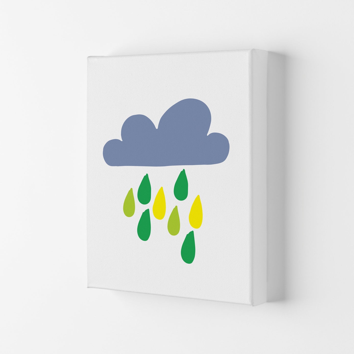 Skorter | Dark Blue Rain Cloud Soothing Print
