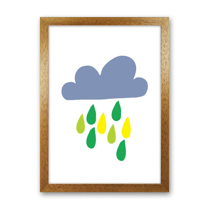 Skorter | Dark Blue Rain Cloud Soothing Print