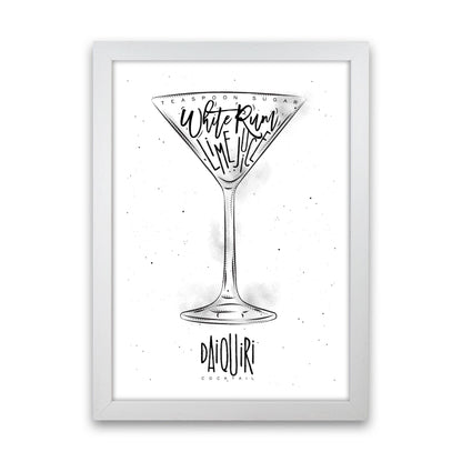Skorter | Daiquiri Cocktail Modern Print, Framed Kitchen Wall Art