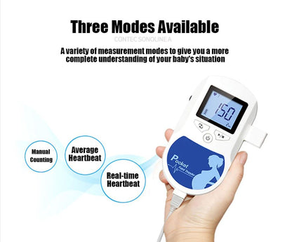 Skorter | Fetal Doppler Fetal Ultrasound Baby Heartbeat Home Detector