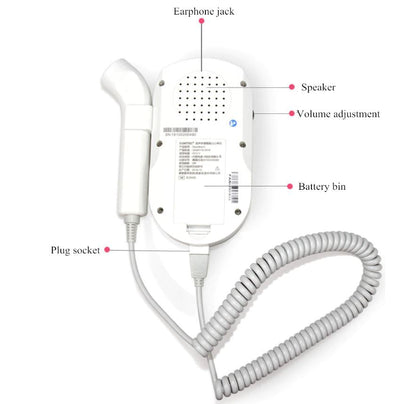Skorter | Fetal Doppler Fetal Ultrasound Baby Heartbeat Home Detector