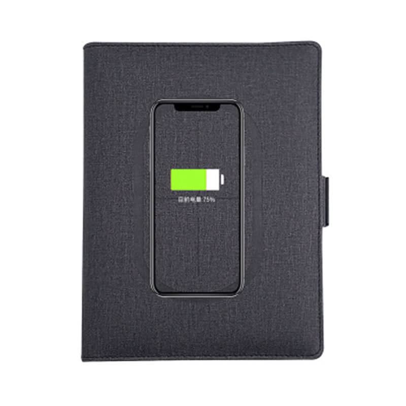 Skorter | A5 Leather Notebook with Wireless Charging Function