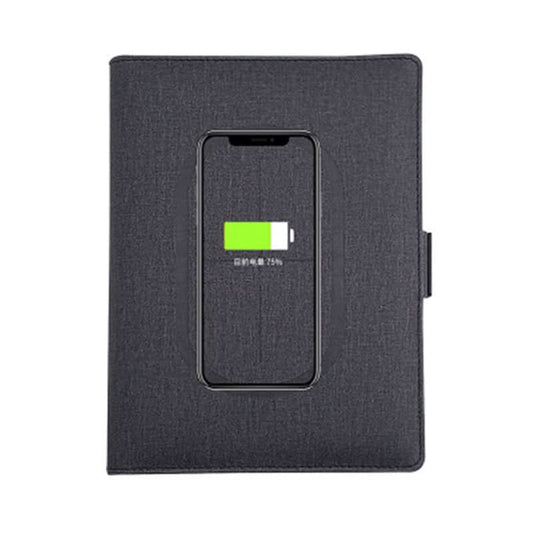 Skorter | A5 Leather Notebook with Wireless Charging Function