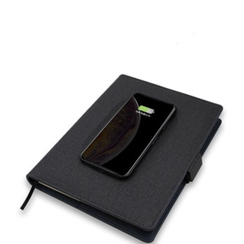 Skorter | A5 Leather Notebook with Wireless Charging Function