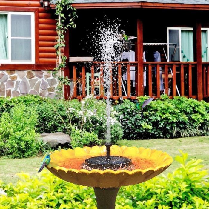 Skorter | Sophia AquaGlow Solar Fountain – Charming Garden Decoration Fountain
