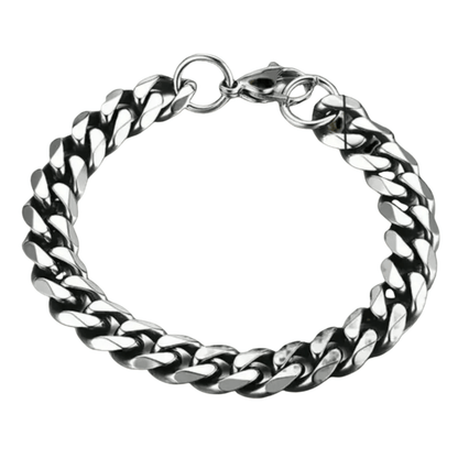 Skorter | Armored Chain Bracelet with Punk-Inspired Design