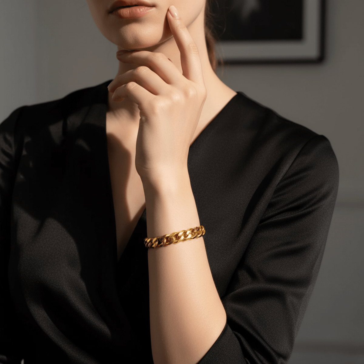 Skorter | Armored Chain Bracelet with Punk-Inspired Design