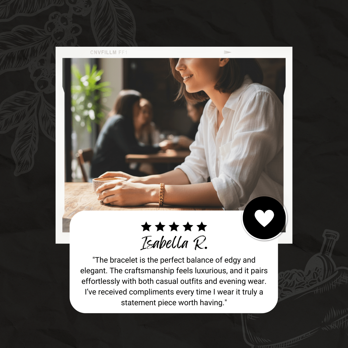 Skorter | Armored Chain Bracelet with Punk-Inspired Design