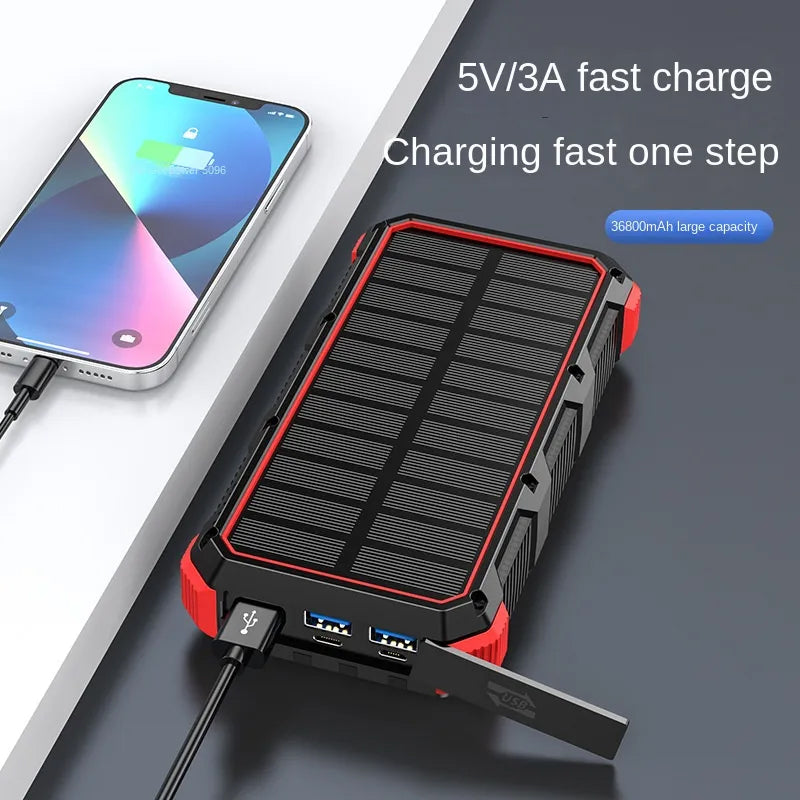 Skorter | Solar Power Bank 36800mAh