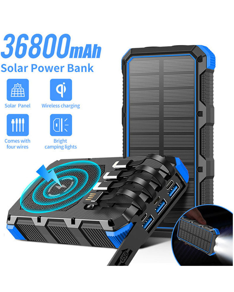 Skorter | Solar Power Bank 36800mAh
